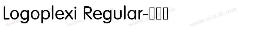 Logoplexi Regular字体转换